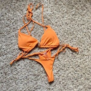 Orange Bikini Set